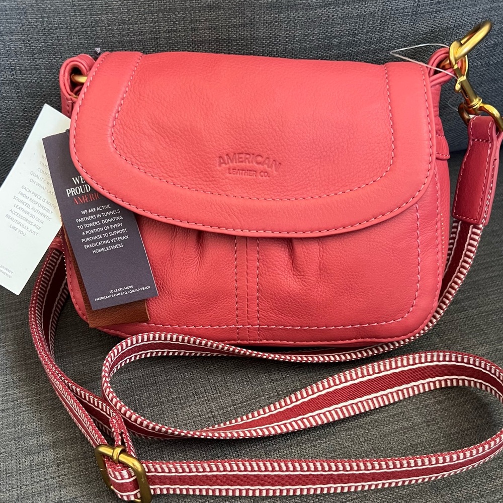 NWT MARGOT MARINO MINI CROSSBODY SHOULDER BAG PURSE LEATHER